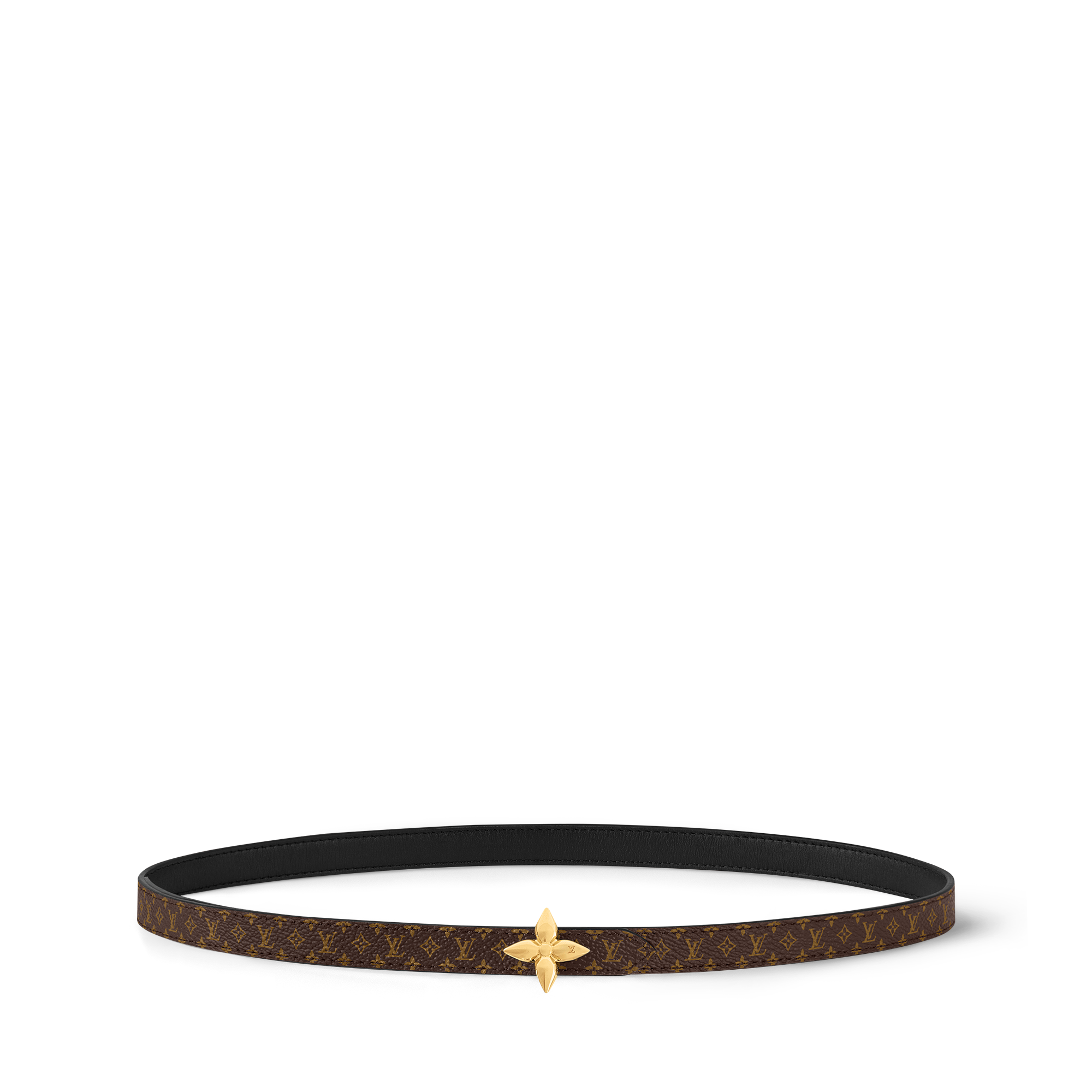 LV Mini Flowergram 15mm Reversible Belt Monogram - Women